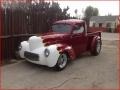 1938 Candy Apple Red Willys Custom Pickup  photo #1