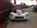 1938 Candy Apple Red Willys Custom Pickup  photo #4