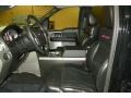 2008 Ford F150 Black/Red Sport Interior Front Seat Photo