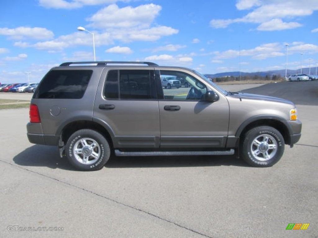 2003 Explorer XLT 4x4 - Medium Wedgewood Blue Metallic / Medium Parchment Beige photo #4