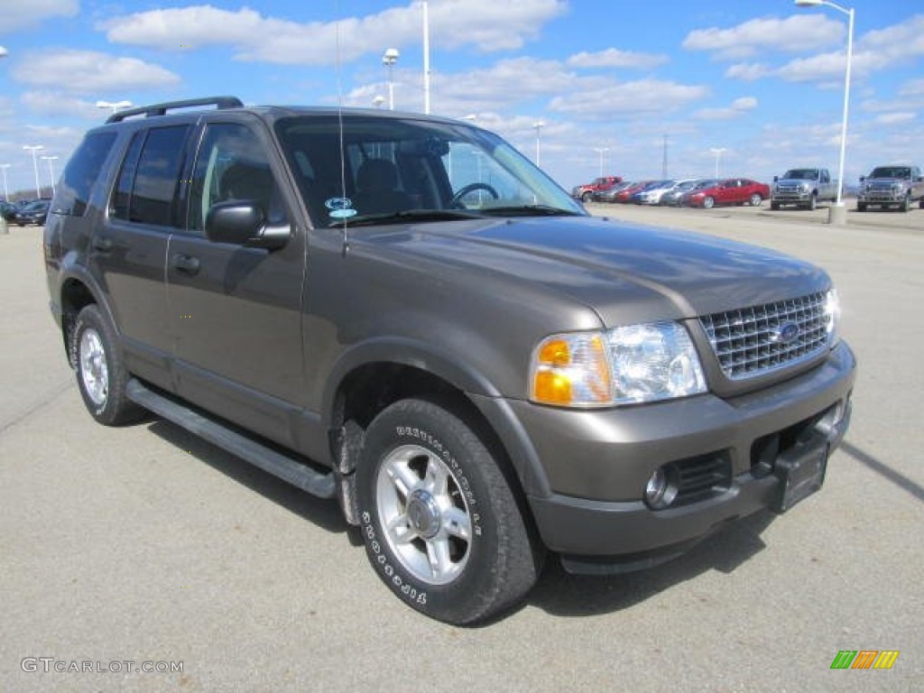 2003 Explorer XLT 4x4 - Medium Wedgewood Blue Metallic / Medium Parchment Beige photo #5