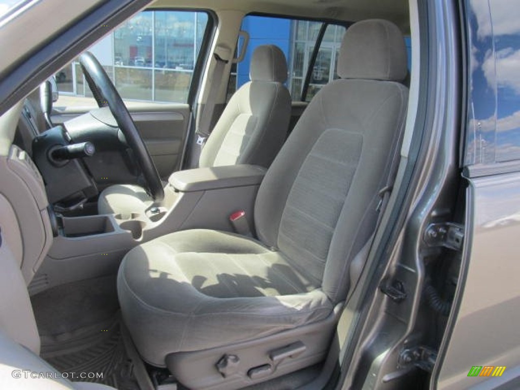 2003 Explorer XLT 4x4 - Medium Wedgewood Blue Metallic / Medium Parchment Beige photo #7