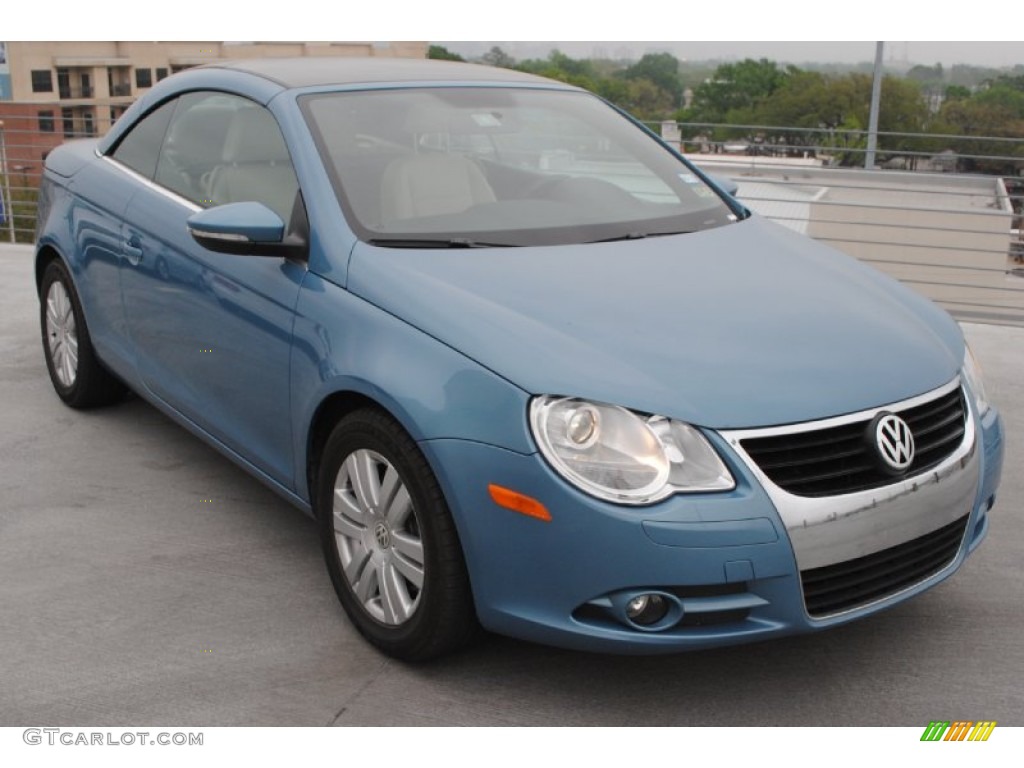 Eismeer Blue Metallic 2010 Volkswagen Eos Komfort Exterior Photo #79202368