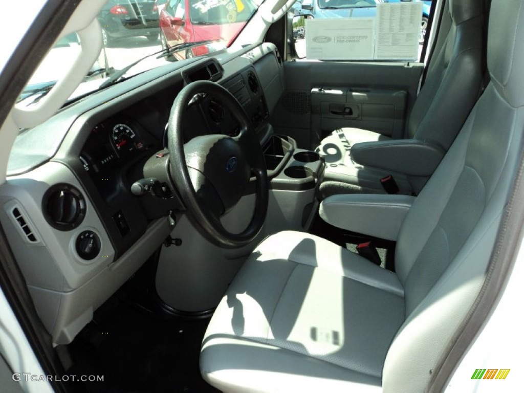 Medium Flint Interior 2012 Ford E Series Van E150 Cargo Photo #79202635