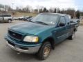 1997 Pacific Green Metallic Ford F150 XLT Extended Cab 4x4  photo #3