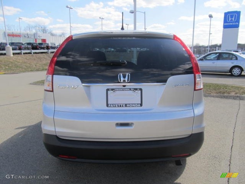 2013 CR-V EX AWD - Alabaster Silver Metallic / Black photo #3