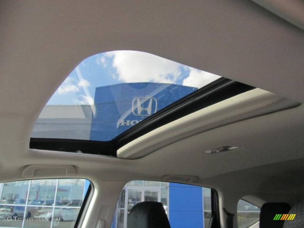 2013 CR-V EX AWD - Alabaster Silver Metallic / Black photo #10