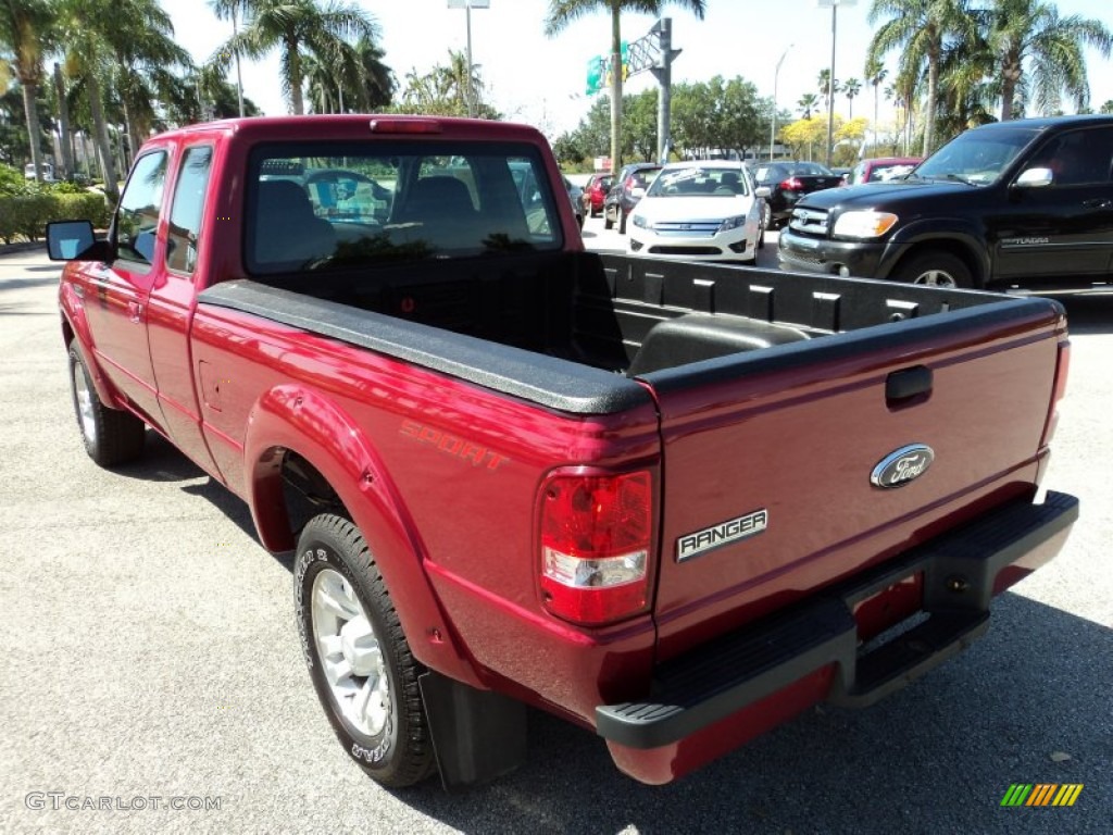Redfire Metallic 2007 Ford Ranger Sport SuperCab Exterior Photo #79204153