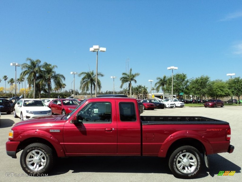 Redfire Metallic 2007 Ford Ranger Sport SuperCab Exterior Photo #79204224