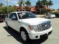 2011 White Platinum Metallic Tri-Coat Ford F150 Platinum SuperCrew  photo #1