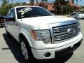 White Platinum Metallic Tri-Coat - F150 Platinum SuperCrew Photo No. 2