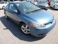 2007 Atomic Blue Metallic Honda Civic EX Coupe  photo #1