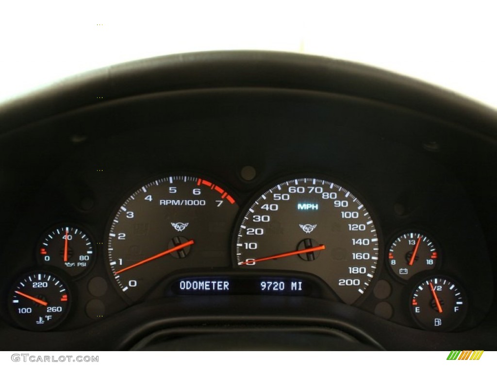 2001 Chevrolet Corvette Convertible Gauges Photo #79204870