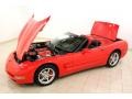 2001 Torch Red Chevrolet Corvette Convertible  photo #44