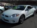 2008 Northstar White Mitsubishi Eclipse SE Coupe  photo #1