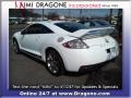 2008 Northstar White Mitsubishi Eclipse SE Coupe  photo #8