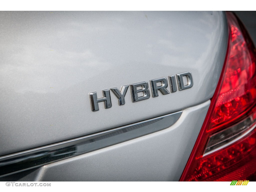 2010 S 400 Hybrid Sedan - Iridium Silver Metallic / Black photo #7
