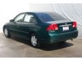 2002 Clover Green Metallic Honda Civic LX Sedan  photo #2