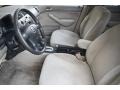 2002 Clover Green Metallic Honda Civic LX Sedan  photo #3