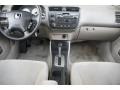2002 Clover Green Metallic Honda Civic LX Sedan  photo #5