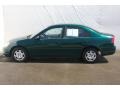 2002 Clover Green Metallic Honda Civic LX Sedan  photo #8