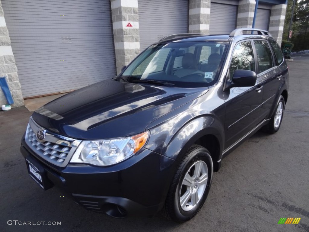 Dark Gray Metallic Subaru Forester