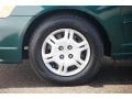 2002 Clover Green Metallic Honda Civic LX Sedan  photo #31