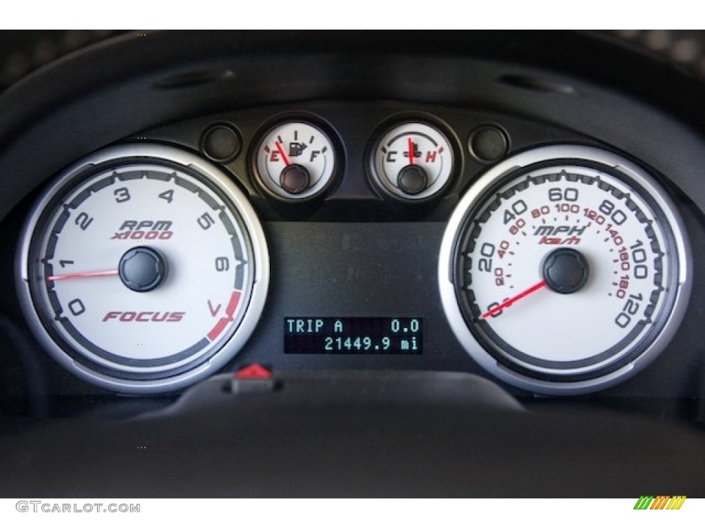 2008 Ford Focus SE Coupe Gauges Photo #79207380