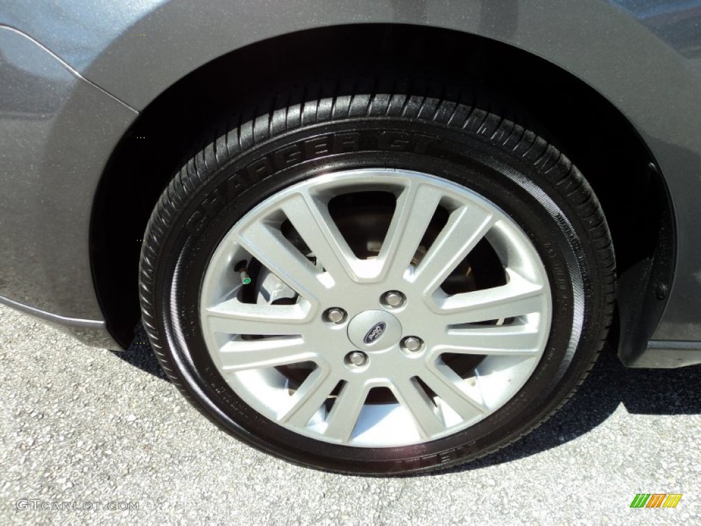 2011 Focus SEL Sedan - Sterling Gray Metallic / Charcoal Black photo #11