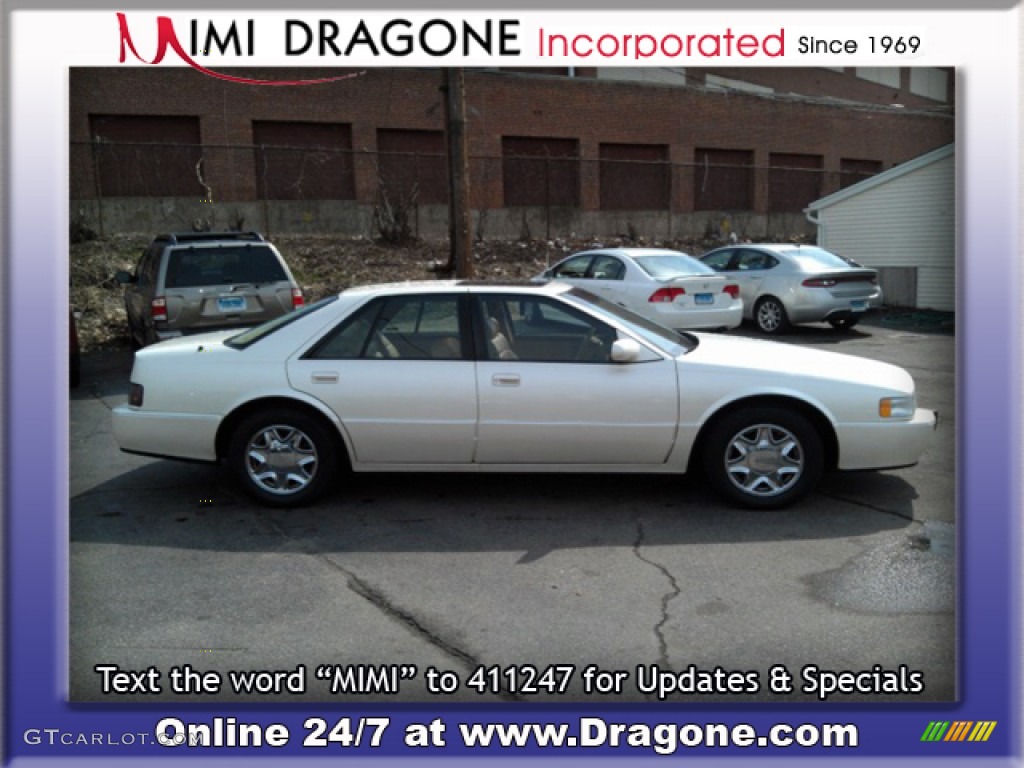 1995 Seville STS - White Diamond / Cashmere photo #4