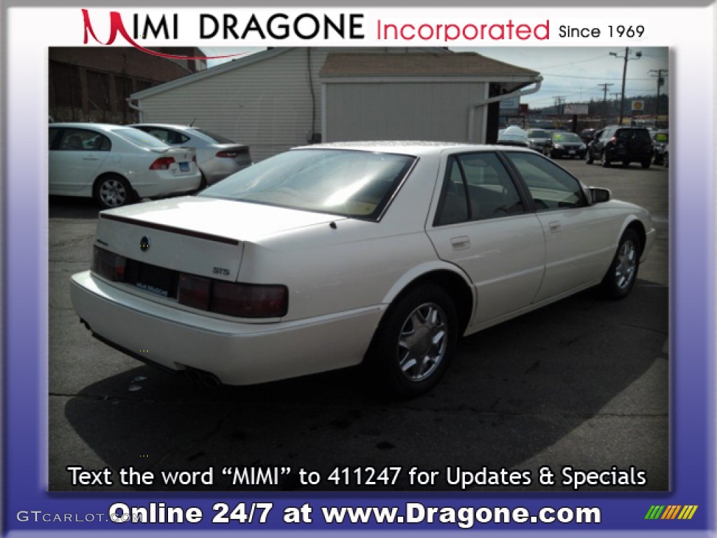 1995 Seville STS - White Diamond / Cashmere photo #5