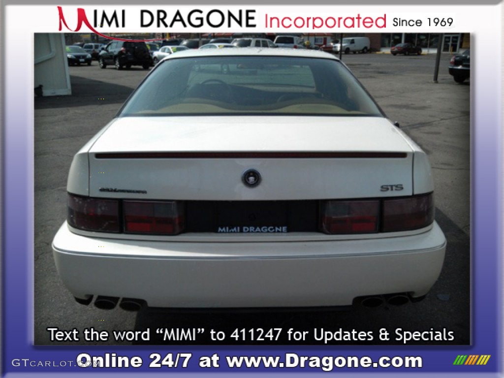 1995 Seville STS - White Diamond / Cashmere photo #6