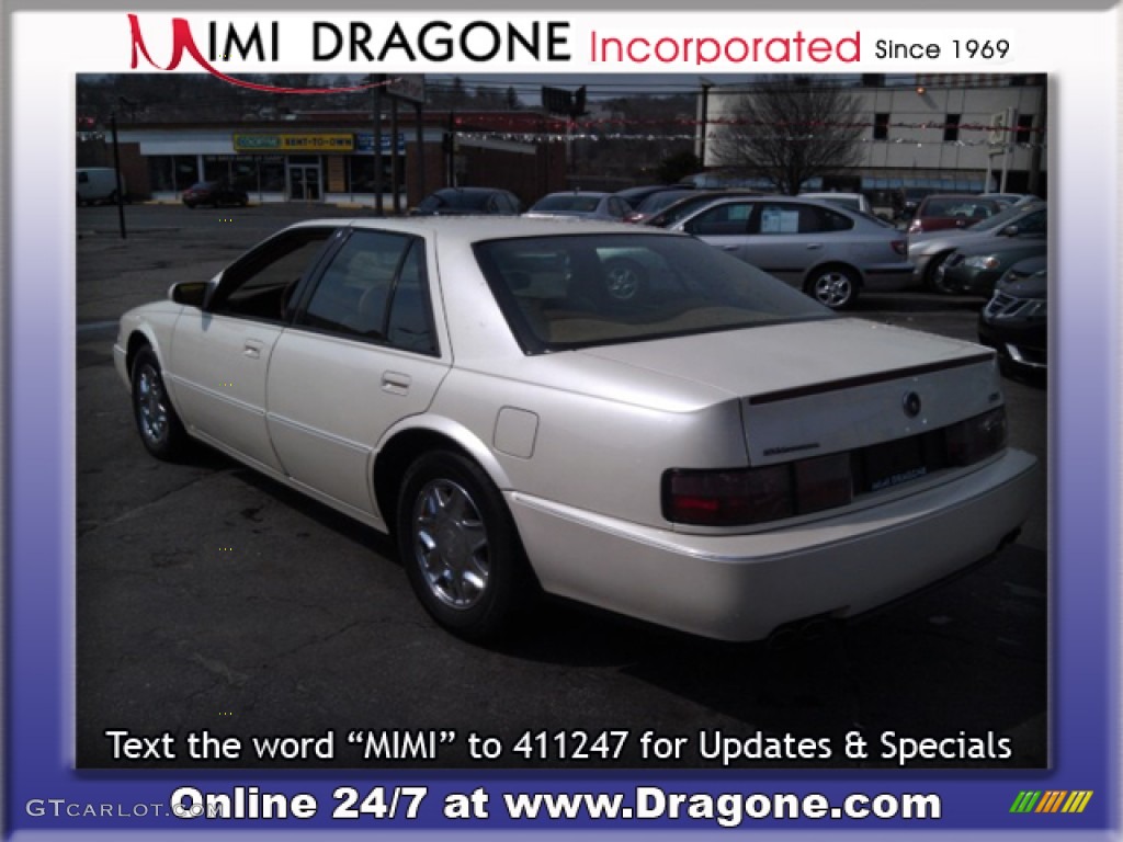 1995 Seville STS - White Diamond / Cashmere photo #7