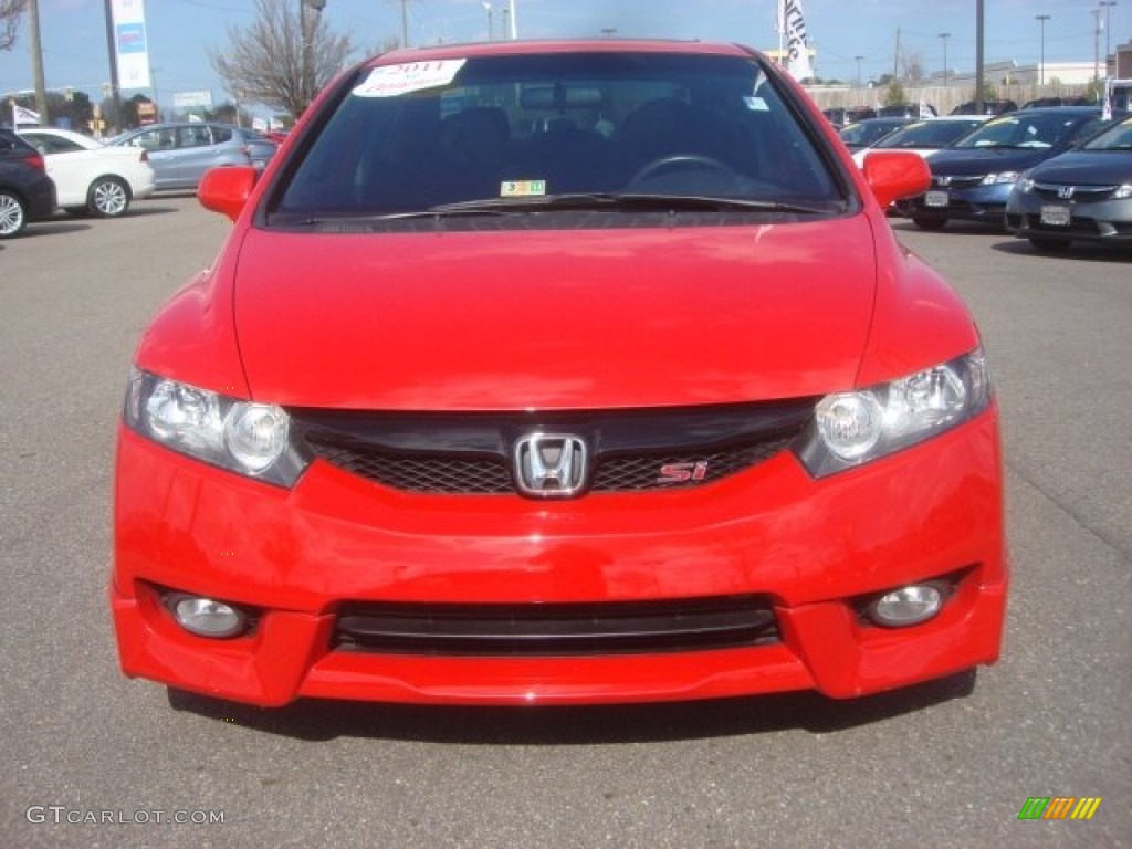 Rallye Red 2011 Honda Civic Si Sedan Exterior Photo #79208171