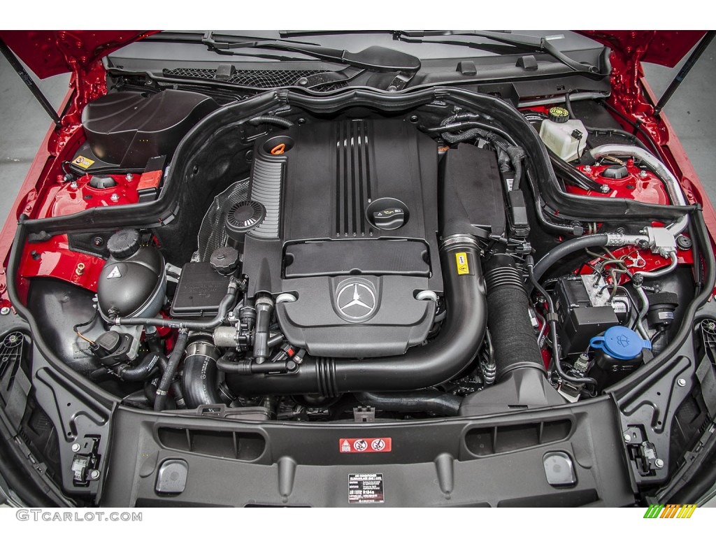 2013 Mercedes-Benz C 250 Sport 1.8 Liter DI Turbocharged DOHC 16-Valve VVT 4 Cylinder Engine Photo #79208788