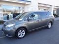 2011 Cypress Green Pearl Toyota Sienna LE  photo #2