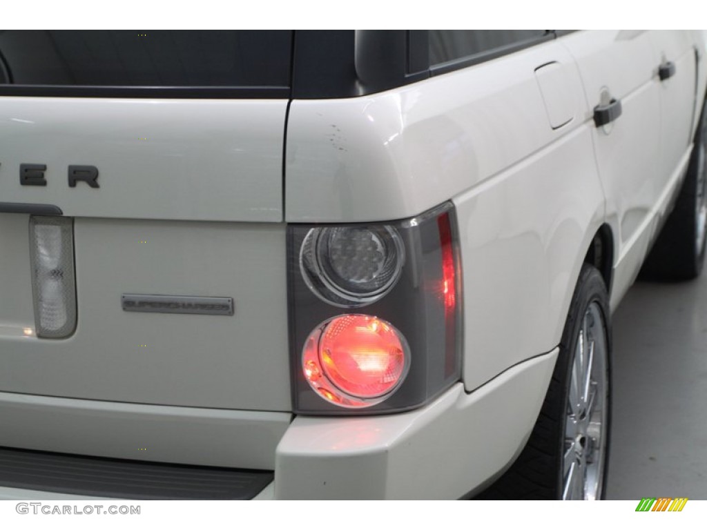 2007 Range Rover Supercharged - Chawton White / Sand Beige photo #8