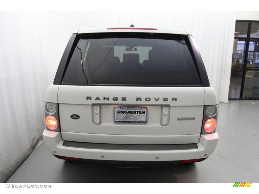 2007 Range Rover Supercharged - Chawton White / Sand Beige photo #9