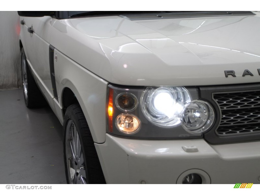 2007 Range Rover Supercharged - Chawton White / Sand Beige photo #11