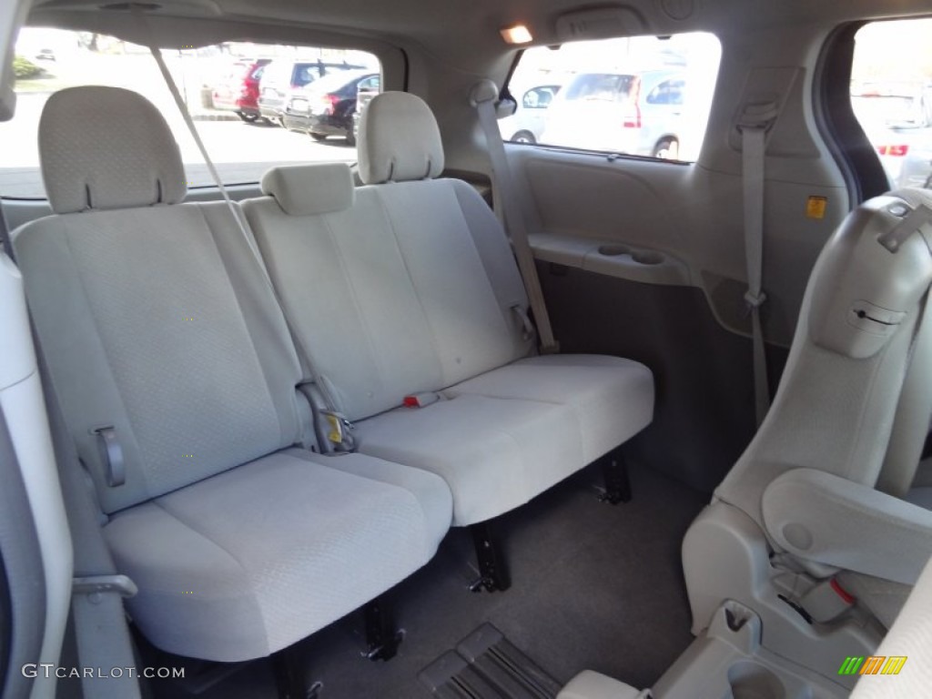 2011 Toyota Sienna LE Rear Seat Photo #79209508