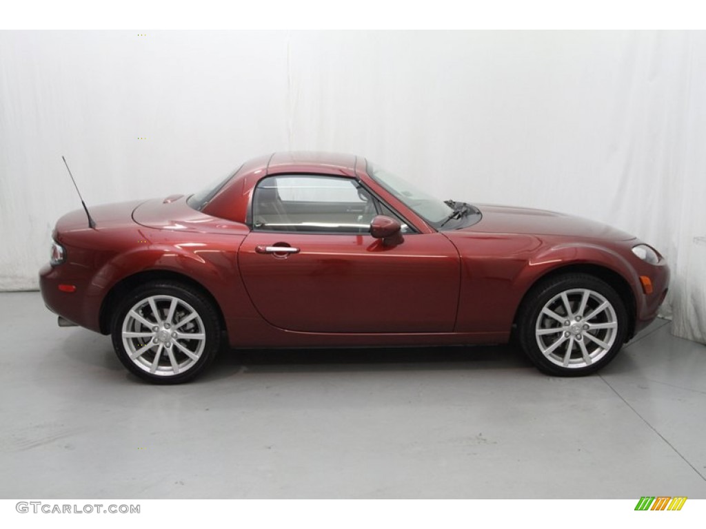 Copper Red Mica 2008 Mazda MX-5 Miata Grand Touring Hardtop Roadster Exterior Photo #79210598