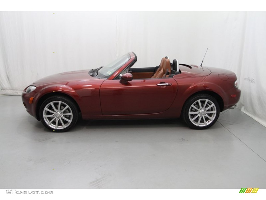 Copper Red Mica 2008 Mazda MX-5 Miata Grand Touring Hardtop Roadster Exterior Photo #79210633
