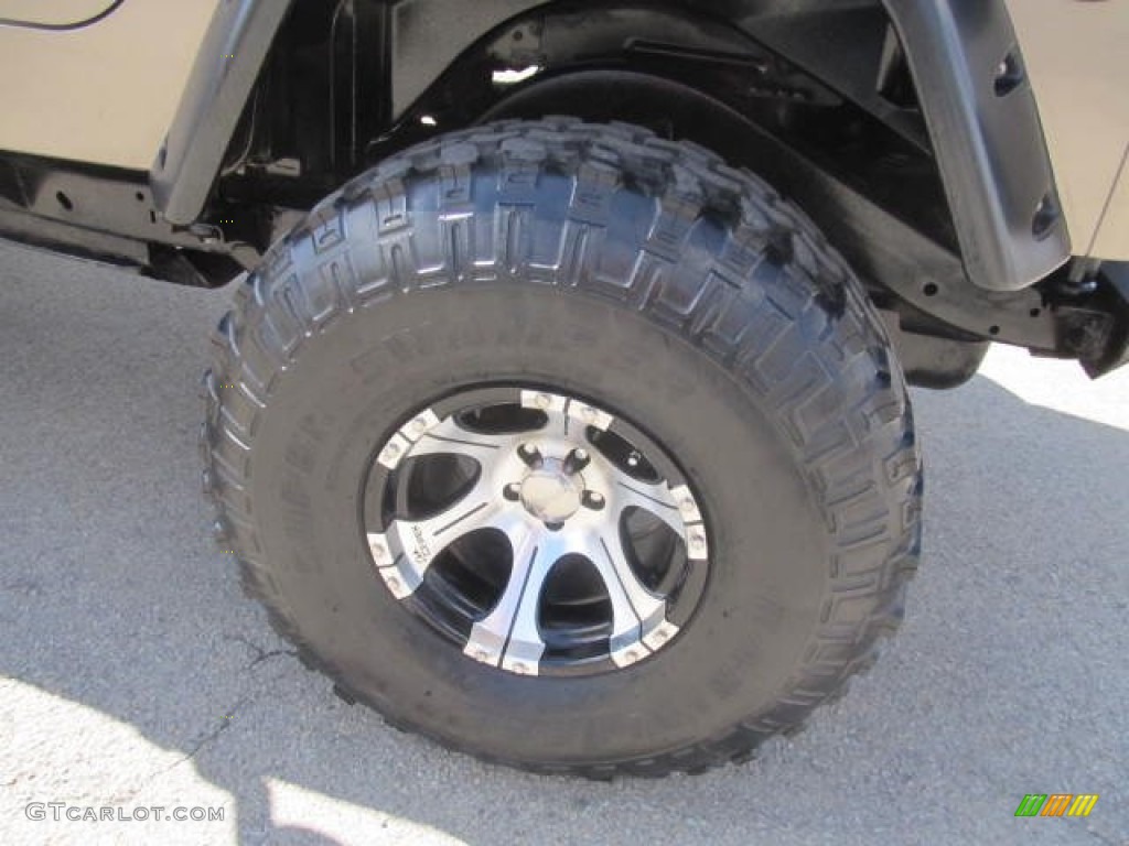 2003 Jeep Wrangler X 4x4 Custom Wheels Photo #79211032