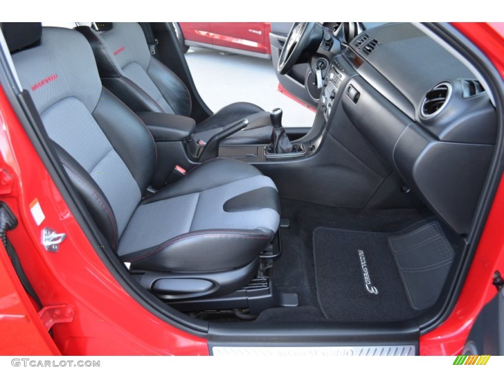 Gray/Black Interior 2007 Mazda MAZDA3 MAZDASPEED3 Grand Touring Photo #79211150