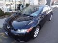 2007 Nighthawk Black Pearl Honda Civic EX Coupe  photo #1