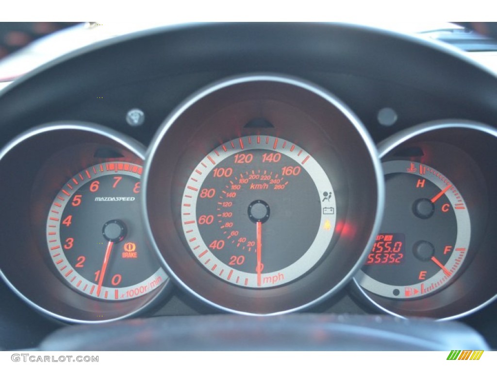 2007 Mazda MAZDA3 MAZDASPEED3 Grand Touring Gauges Photo #79211348