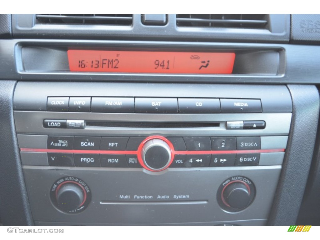 2007 Mazda MAZDA3 MAZDASPEED3 Grand Touring Audio System Photos