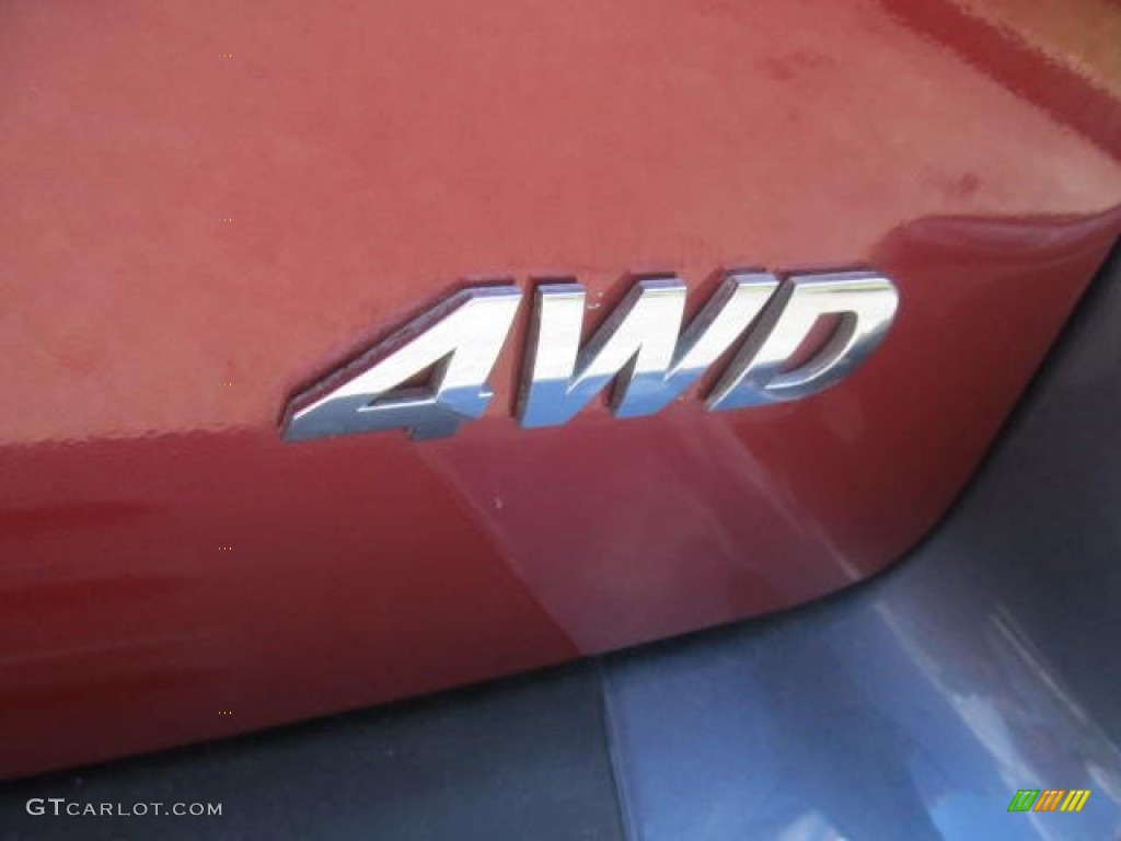 2003 Santa Fe GLS 4WD - Merlot Red / Gray photo #6