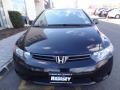 2007 Nighthawk Black Pearl Honda Civic EX Coupe  photo #11