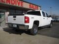 2009 Summit White Chevrolet Silverado 2500HD LS Crew Cab 4x4  photo #6